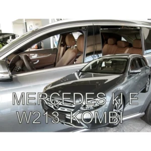 ΑΝΕΜΟΘΡΑΥΣΤΕΣ ΓΙΑ MERCEDES E-KLAS W213 5D COMBI 2016+  ΣΕΤ ΑΥΤΟΚΙΝΗΤΟΥ ΑΠΟ ΕΥΚΑΜΠΤΟ ΦΙΜΕ ΠΛΑΣΤΙΚΟ HEKO - 4 ΤΕΜ. 23605