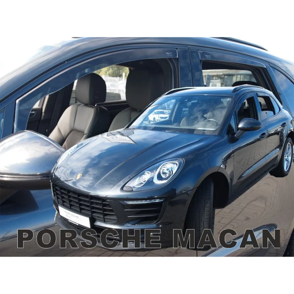 ΑΝΕΜΟΘΡΑΥΣΤΕΣ ΓΙΑ PORSCHE MACAN 5D 2013+ ΣΕΤ ΑΥΤΟΚΙΝΗΤΟΥ ΑΠΟ ΕΥΚΑΜΠΤΟ ΦΙΜΕ ΠΛΑΣΤΙΚΟ HEKO - 4 ΤΕΜ. ΑΝΕΜΟΘΡΑΥΣΤΕΣ ΓΙΑ PORSCHE MACAN 5D 2013+ ΣΕΤ ΑΥΤΟΚΙΝΗΤΟΥ ΑΠΟ ΕΥΚΑΜΠΤΟ ΦΙΜΕ ΠΛΑΣΤΙΚΟ HEKO - 4 ΤΕΜ. 26306 - Image 1