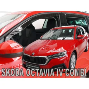 ΑΝΕΜΟΘΡΑΥΣΤΕΣ ΓΙΑ SKODA OCTAVIA A8 COMBI (SW) 5D 2020+ ΣΕΤ ΑΥΤΟΚΙΝΗΤΟΥ ΑΠΟ ΕΥΚΑΜΠΤΟ ΦΙΜΕ ΠΛΑΣΤΙΚΟ HEKO - 4 ΤΕΜ. 28357
