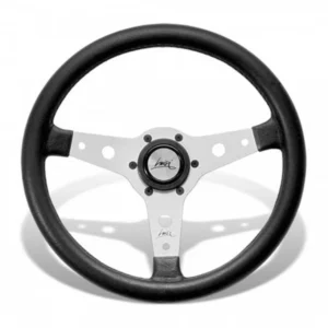 ΤΙΜΟΝΙ FALCON 34 LUISI ΤΡΙΑΚΤΙΝΟ 34 cm (ΜΑΥΡΟ ΜΕ ΑΣΗΜΙ/ΚΑΟΥΤΣΟΥΚ TANEGUM) 70401S