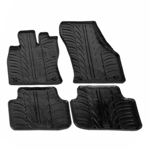 ΜΑΡΚΕ ΠΑΤΑΚΙΑ ΣΕ ΣΚΑΦΗ ΛΑΣΤΙΧΟ ΓΙΑ SKODA OCTAVIA 3 A7 5D 03/2013-2020 SUMISURA ΣΕ ΜΑΥΡΟ ΧΡΩΜΑ ME ΚΟΥΜΠΩΜΑΤΑ LAMPA - 4 ΤΕΜ. 24424