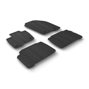 LAMPA - ΠΑΤΑΚΙΑ ΑΥΤΟΚΙΝΗΤΟΥ ΑΠΟ ΛΑΣΤΙΧΟ ΓΙΑ FORD GALAXY 10/2015-10/2019 / GALAXY 11/2019+ ΣΕ ΜΑΥΡΟ ΧΡΩΜΑ ME ΚΟΥΜΠΩΜΑΤΑ - 4 ΤΕΜ.