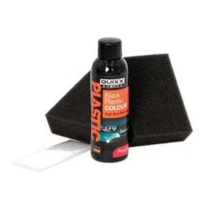 KIT ΑΝΑΝΕΩΣΗΣ ΚΑΙ ΠΡΟΣΤΑΣΙΑΣ ΓΙΑ ΠΛΑΣΤΙΚΑ ΣΕ  ΜΑΥΡΟ ΧΡΩΜΑ QUIXX 75ml 38163