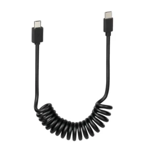 ΚΑΛΩΔΙΟ ΦΟΡΤΙΣΗΣ E-BIKE SPRING MICRO USB-TYPE-C ΣΠΙΡΑΛ 25-100cm 38705