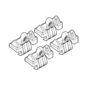ΑΚΡΑ ΓΙΑ ΜΠΑΡΕΣ NORDRIVE ΓΙΑ SKODA OCTAVIA 5 09/04+ KIT N21041