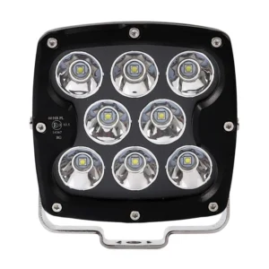 ΠΡΟΒΟΛΕΑΣ ΟΔΗΓΗΣΗΣ LED DRIVING LIGHTS  ΜΑΥΡΟΣ 10-32V 80W 5600lm 8 CREE LED ΤΕΤΡΑΓΩΝΟΣ (130 x 130 x 86 mm) M-TECH WLC104