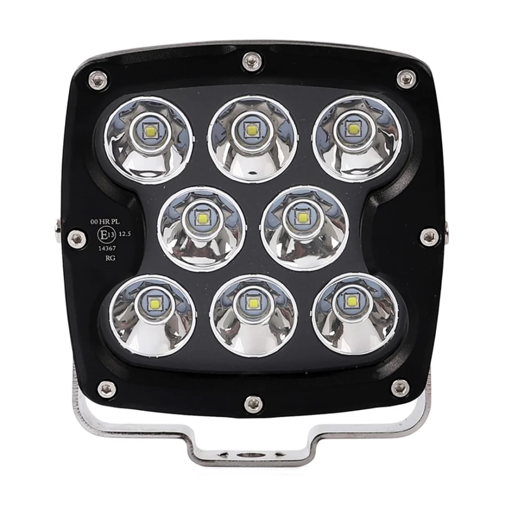 ΠΡΟΒΟΛΕΑΣ ΟΔΗΓΗΣΗΣ LED DRIVING LIGHTS ΜΑΥΡΟΣ 10-32V 80W 5600lm 8 CREE LED ΤΕΤΡΑΓΩΝΟΣ (130 x 130 x 86 mm) M-TECH ΠΡΟΒΟΛΕΑΣ ΟΔΗΓΗΣΗΣ LED DRIVING LIGHTS ΜΑΥΡΟΣ 10-32V 80W 5600lm 8 CREE LED ΤΕΤΡΑΓΩΝΟΣ (130 x 130 x 86 mm) M-TECH WLC104 - Image 1