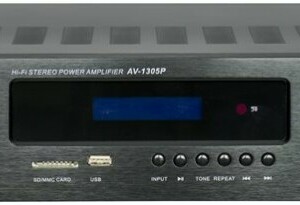 ΕΝΙΣΧΥΤΗΣ ΗΧΟΥ ΜΑΥΡΟΣ AV-1305P