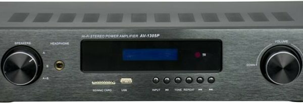 ΕΝΙΣΧΥΤΗΣ ΗΧΟΥ ΜΑΥΡΟΣ AV-1305P
