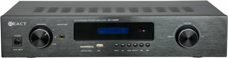 ΕΝΙΣΧΥΤΗΣ ΗΧΟΥ ΜΑΥΡΟΣ AV-1305P ΕΝΙΣΧΥΤΗΣ ΗΧΟΥ ΜΑΥΡΟΣ AV-1305P