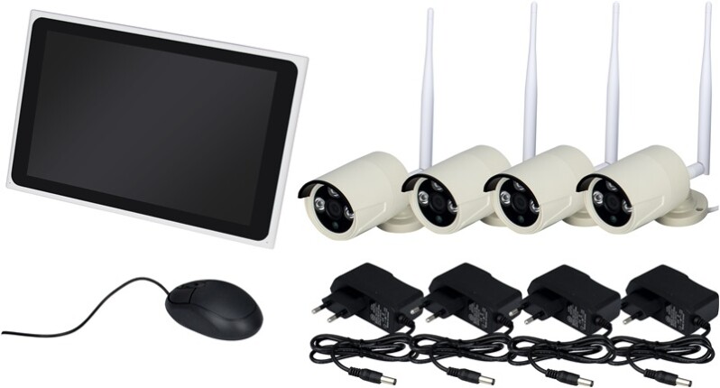 ΣΕΤ 4 ΚΑΜΕΡΕΣWiFi  και DVR KIT4-XM204