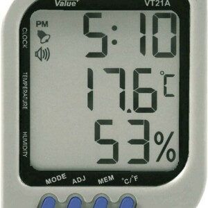 ΨΗΦΙΑΚΟ ΘΕΡΜΟΜΕΤΡΟ / ΥΓΡΟΜΕΤΡΟ / ΡΟΛΟΪ VT-21A