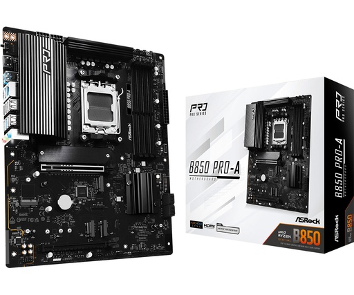 ASRock B850 Pro-A Motherboard ATX με AMD AM5 Socket ASRock B850 Pro-A Motherboard ATX με AMD AM5 Socket - Image 1