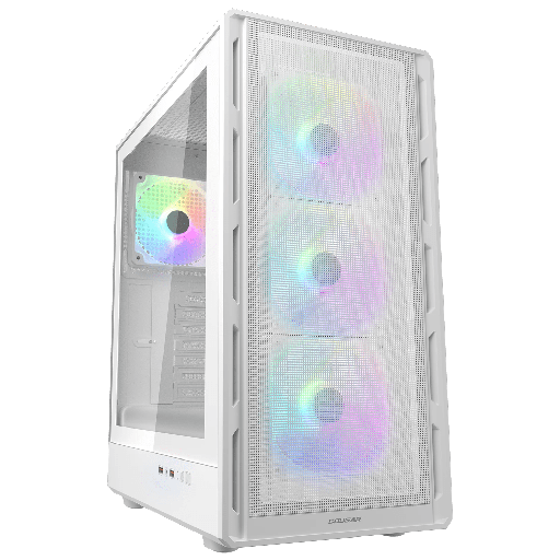 Cougar AirFace Pure RGB Gaming Midi White Cougar AirFace Pure RGB Gaming Midi White - Image 1
