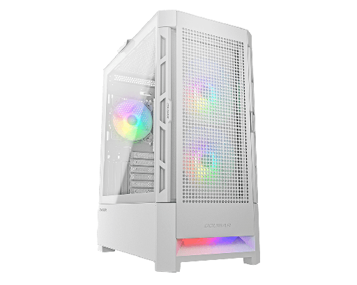 Cougar AirFace RGB Gaming Midi Tower White Cougar AirFace RGB Gaming Midi Tower White - Image 1