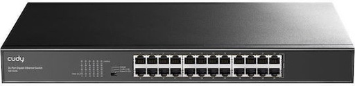 Cudy GS1024L – Unmanaged Switch με 24 θύρες Gigabit Ethernet Cudy GS1024L – Unmanaged Switch με 24 θύρες Gigabit Ethernet - Image 1