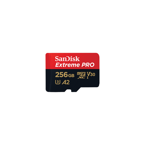 Sandisk Extreme Pro microSDXC 256GB Class 10 U3 V30 A2 UHS-I με αντάπτορα Sandisk Extreme Pro microSDXC 256GB Class 10 U3 V30 A2 UHS-I με αντάπτορα - Image 1