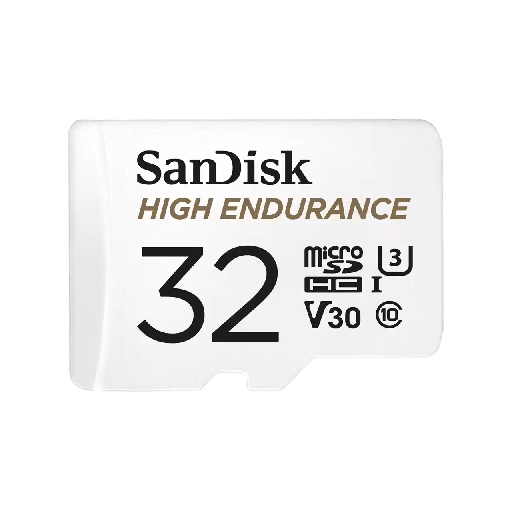 Sandisk High Endurance microSDXC 32GB Class 10 U3 V30 UHS-I με αντάπτορα Sandisk High Endurance microSDXC 32GB Class 10 U3 V30 UHS-I με αντάπτορα - Image 1