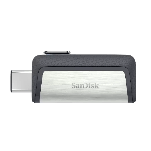 Sandisk Ultra Dual Drive 128GB USB 3.1 Stick με σύνδεση USB-A & USB-C Λευκό