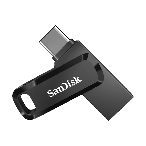 Sandisk Ultra Dual Drive Go 64GB USB 3.1 Stick με σύνδεση USB-C & USB-A Μαύρο Sandisk Ultra Dual Drive Go 64GB USB 3.1 Stick με σύνδεση USB-C & USB-A Μαύρο - Image 1