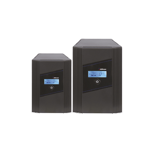 UPS ABLEREX 850VA/500W LINE INTERACTIVE USB UPS ABLEREX 850VA/500W LINE INTERACTIVE USB, SHUKO, IEC, LCD - Image 1