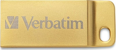 Verbatim Metal Executive 16GB USB 3.0 Stick Χρυσό Verbatim Metal Executive 16GB USB 3.0 Stick Χρυσό - Image 1
