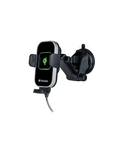 Verbatim Βάση Κινητού Αυτοκινήτου FWC-03 Pro με Ρυθμιζόμενα Άγκιστρα και Ασύρματη Φόρτιση Γκρι Verbatim Βάση Κινητού Αυτοκινήτου FWC-03 Pro με Ρυθμιζόμενα Άγκιστρα και Ασύρματη Φόρτιση Γκρι - Image 1