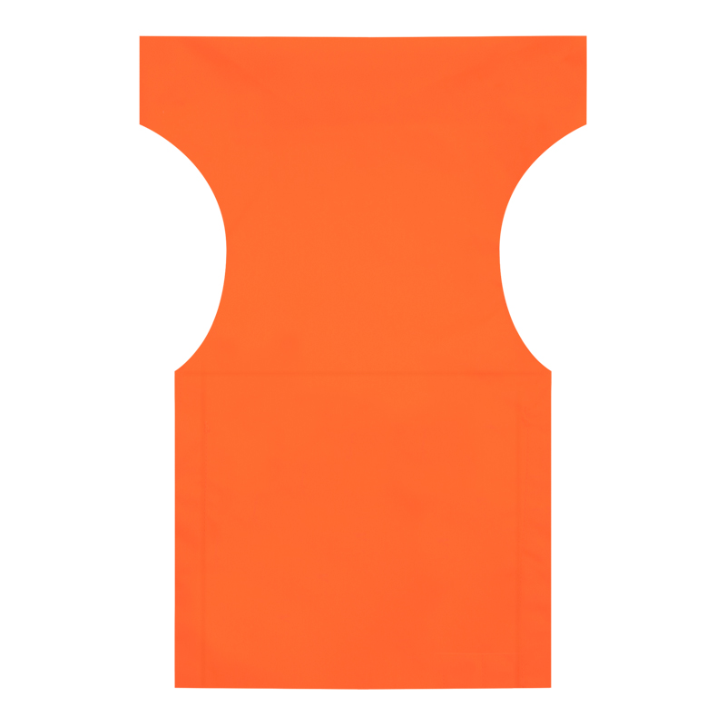 Αδιάβροχο πολυεστερικό πανί Megapap για πολυθρόνα σκηνοθέτη σε χρώμα πορτοκαλί 56x44x80εκ.