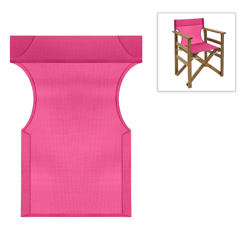 Διάτρητο πανί επαγγελματικό για πολυθρόνα σκηνοθέτη χρώματος φούξια Megapap Διάτρητο πανί επαγγελματικό για πολυθρόνα σκηνοθέτη χρώματος φούξια Megapap
