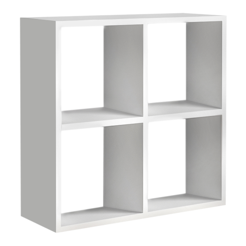 Βιβλιοθήκη Cube Megapap από μελαμίνη χρώμα λευκό 60x23x60εκ. Βιβλιοθήκη Cube Megapap από μελαμίνη χρώμα λευκό 60x23x60εκ.