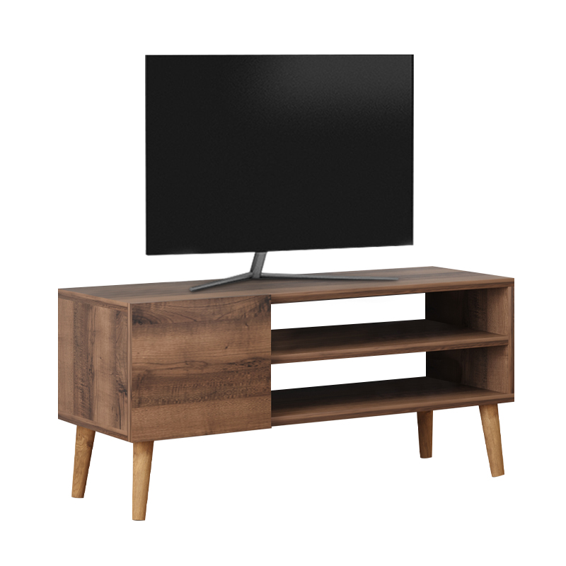 Έπιπλο τηλεόρασης Porto Megapap από μελαμίνη χρώμα καρυδί 90x32x42εκ. Έπιπλο τηλεόρασης Porto Megapap από μελαμίνη χρώμα καρυδί 90x32x42εκ.