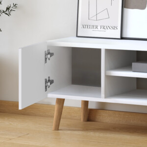 Έπιπλο τηλεόρασης Porto Megapap χρώμα λευκό 90x32x42εκ. - Image 2