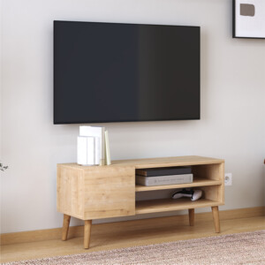 Έπιπλο τηλεόρασης Porto Megapap χρώμα oak 90x32x42εκ. - Image 3