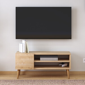 Έπιπλο τηλεόρασης Porto Megapap χρώμα oak 90x32x42εκ. - Image 4