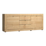 Μπουφές Ocean Megapap χρώμα φυσικό οξιάς 210x45x86εκ. - Image 3