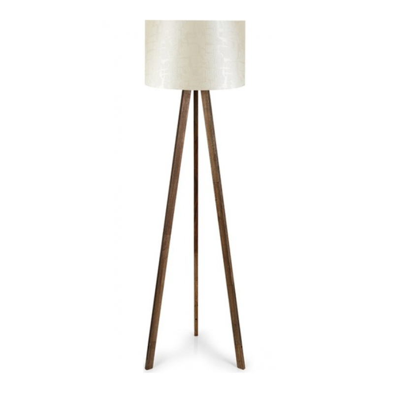 Φωτιστικό δαπέδου Rosling Megapap Mdf/ύφασμα Pvc χρώμα καρυδί/μπεζ 38x21x140εκ. Φωτιστικό δαπέδου Rosling Megapap Mdf/ύφασμα Pvc χρώμα καρυδί/μπεζ 38x21x140εκ.