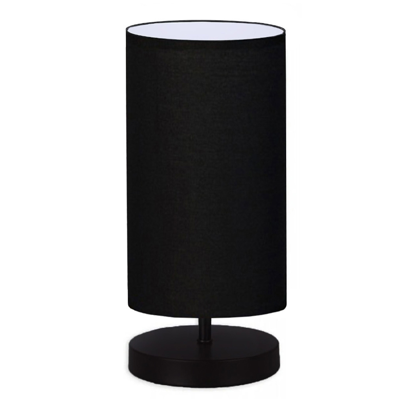 Φωτιστικό επιτραπέζιο Winkler Megapap ύφασμα/ξύλο/μέταλλο χρώμα μαύρο 15x24x30εκ. Φωτιστικό επιτραπέζιο Winkler Megapap ύφασμα/ξύλο/μέταλλο χρώμα μαύρο 15x24x30εκ.