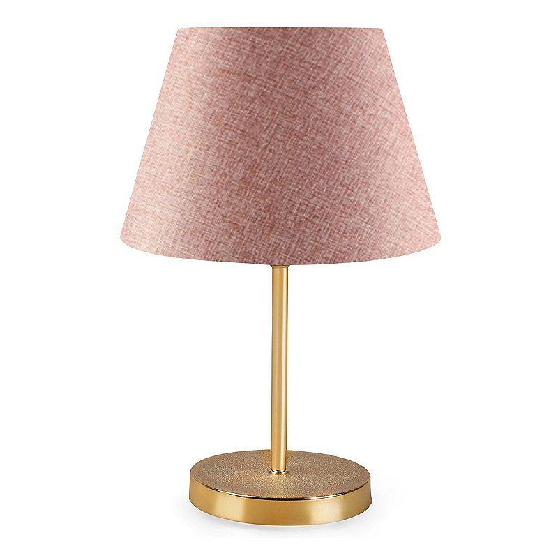Φωτιστικό επιτραπέζιο Rosenthal Megapap ύφασμα Pvc χρώμα ροζ/χρυσό 22x17x37εκ. Φωτιστικό επιτραπέζιο Rosenthal Megapap ύφασμα Pvc χρώμα ροζ/χρυσό 22x17x37εκ.