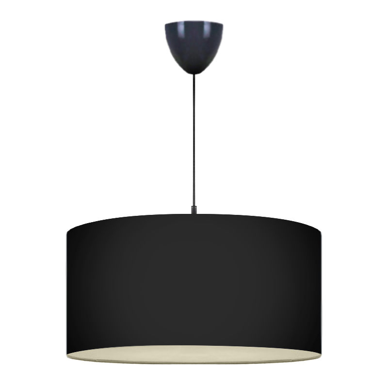 Φωτιστικό οροφής Monahan Megapap υφασμάτινο μονόφωτο χρώμα μαύρο 38x21x70εκ. Φωτιστικό οροφής Monahan Megapap υφασμάτινο μονόφωτο χρώμα μαύρο 38x21x70εκ.