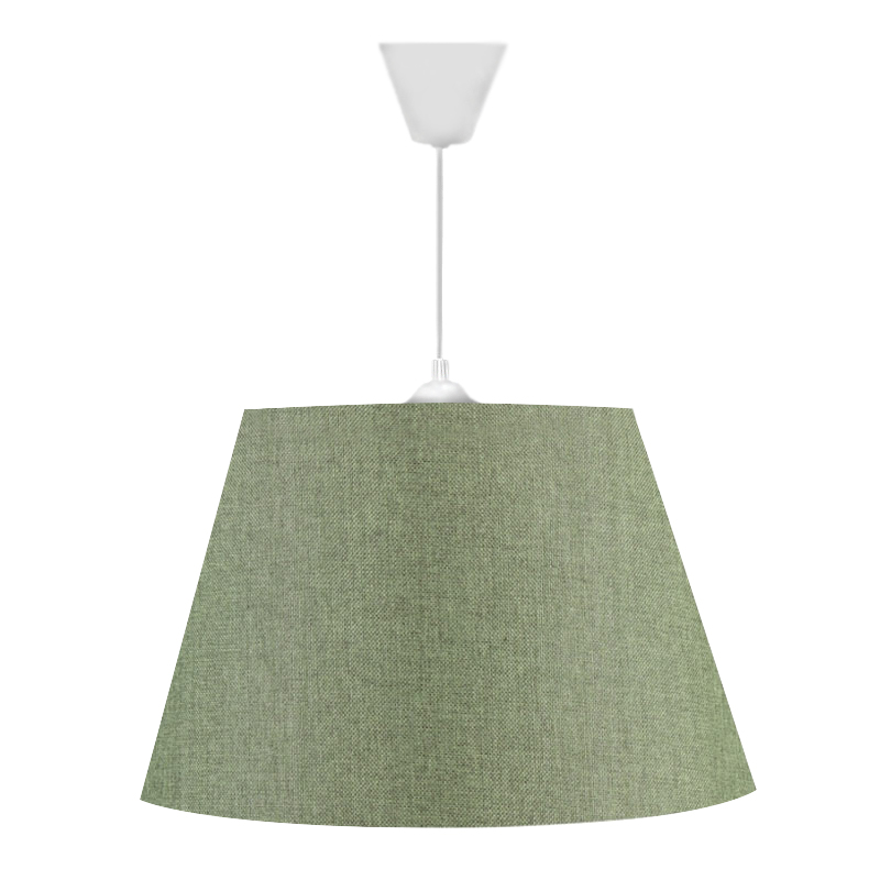 Φωτιστικό οροφής Elanor Megapap υφασμάτινο μονόφωτο χρώμα κυπαρισσί 37x21x70εκ. Φωτιστικό οροφής Elanor Megapap υφασμάτινο μονόφωτο χρώμα κυπαρισσί 37x21x70εκ.