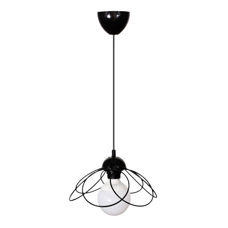 Φωτιστικό οροφής Zufash Megapap E14 μεταλλικό μονόφωτο χρώμα μαύρο 25x25x60εκ. Φωτιστικό οροφής Zufash Megapap E14 μεταλλικό μονόφωτο χρώμα μαύρο 25x25x60εκ.