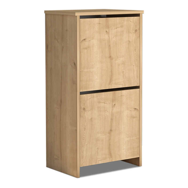 Παπουτσοθήκη μελαμίνης Port Megapap 8 ζευγών χρώμα oak 48x31x92εκ. Παπουτσοθήκη μελαμίνης Port Megapap 8 ζευγών χρώμα oak 48x31x92εκ.