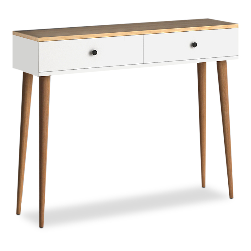 Κονσόλα μελαμίνης Alis Megapap χρώμα pine white 110x29x88εκ. Κονσόλα μελαμίνης Alis Megapap χρώμα pine white 110x29x88εκ.