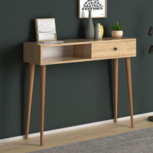 Κονσόλα Napoli Megapap χρώμα oak 90x29x88εκ. - Image 3