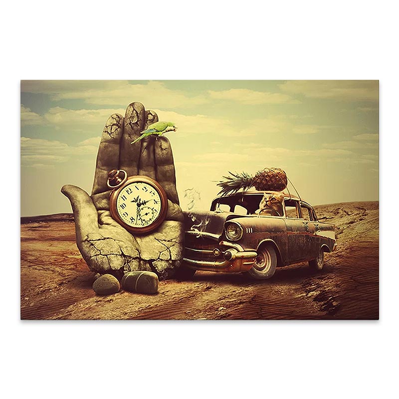 Πίνακας σε καμβά "Dali" Megapap ψηφιακής εκτύπωσης 75x50x3εκ. Πίνακας σε καμβά "Dali" Megapap ψηφιακής εκτύπωσης 75x50x3εκ.