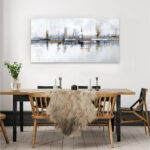 Πίνακας σε καμβά "Port" Megapap ψηφιακής εκτύπωσης 80x40x3εκ. - Image 2