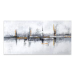 Πίνακας σε καμβά "Port" Megapap ψηφιακής εκτύπωσης 80x40x3εκ.