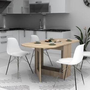 Τραπέζι Winslet Megapap επεκτεινόμενο χρώμα φυσικό οξιάς 34(63+63)x80x76εκ. - Image 3