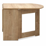 Τραπέζι Winslet Megapap επεκτεινόμενο χρώμα φυσικό οξιάς 34(63+63)x80x76εκ. - Image 7