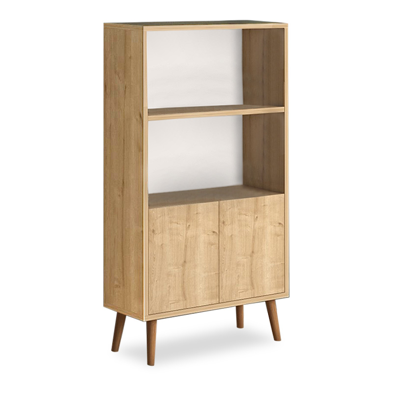 Βιβλιοθήκη μελαμίνης Cube Megapap χρώμα oak 60x24x110εκ. Βιβλιοθήκη μελαμίνης Cube Megapap χρώμα oak 60x24x110εκ.